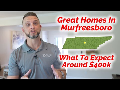 Amazing Homes Around $400k In Murfreesboro, TN